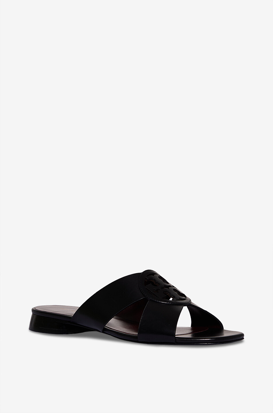 TORY BURCH Pantoletten aus Leder Miller Damen SCHWARZ 1