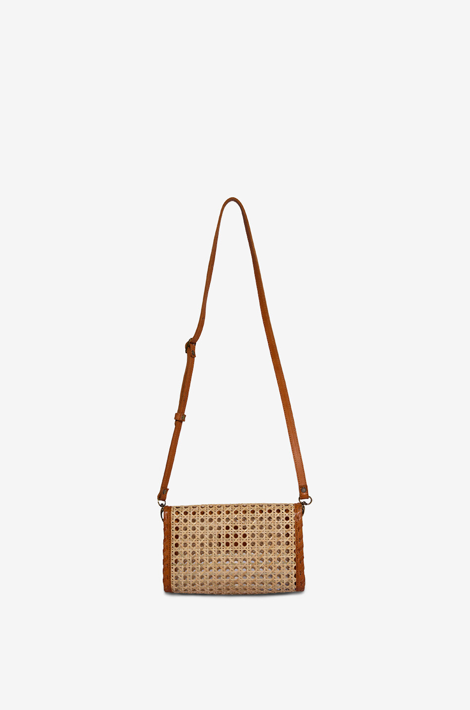 BOUTIQUE BONITA Sac porté épaule en rotin Bali Rattan Femme MARRON 3
