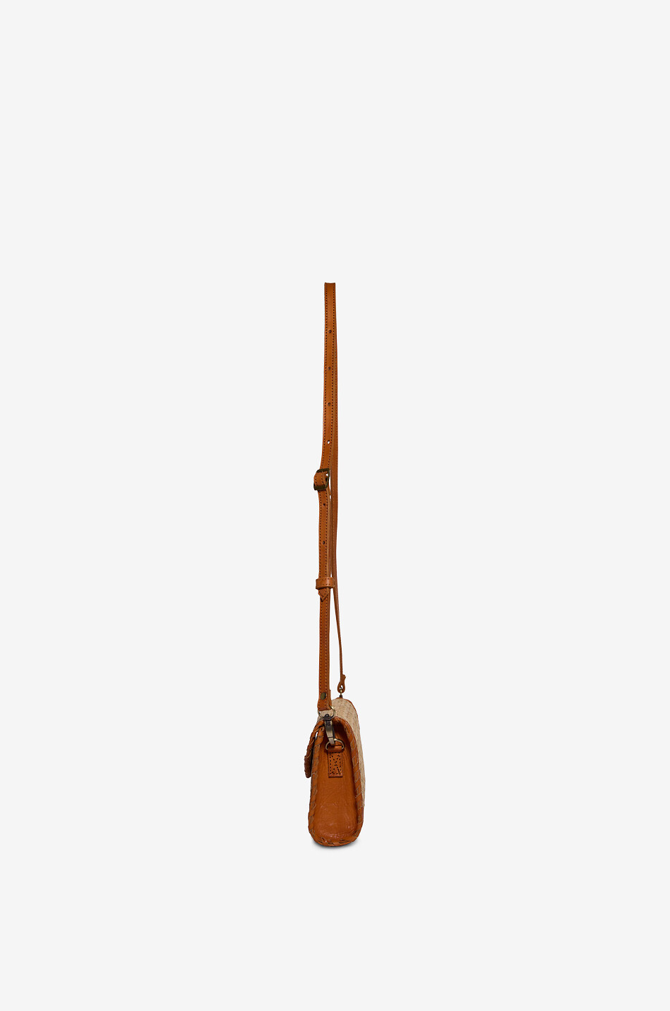 BOUTIQUE BONITA Sac porté épaule en rotin Bali Rattan Femme MARRON 4