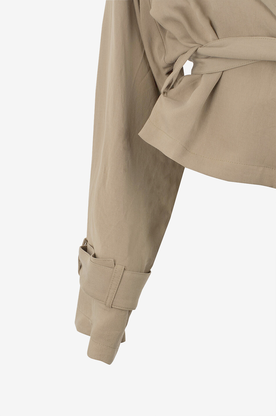 THE FRANKIE SHOP Trench court Simona Femme KAKI 3