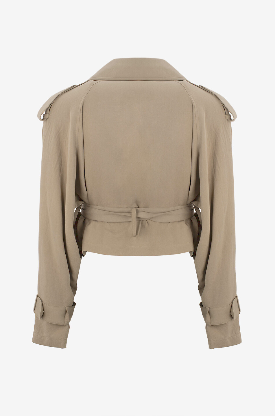 THE FRANKIE SHOP Trench court Simona Femme KAKI 2