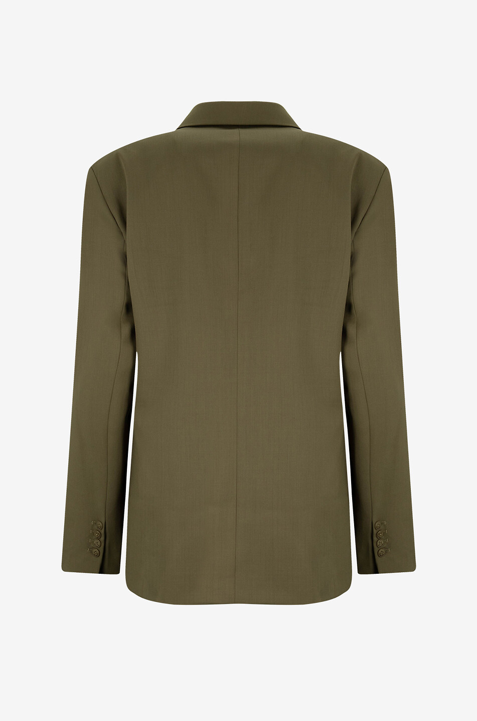 THE FRANKIE SHOP Newark double-breasted blazer Women KHAKI 2