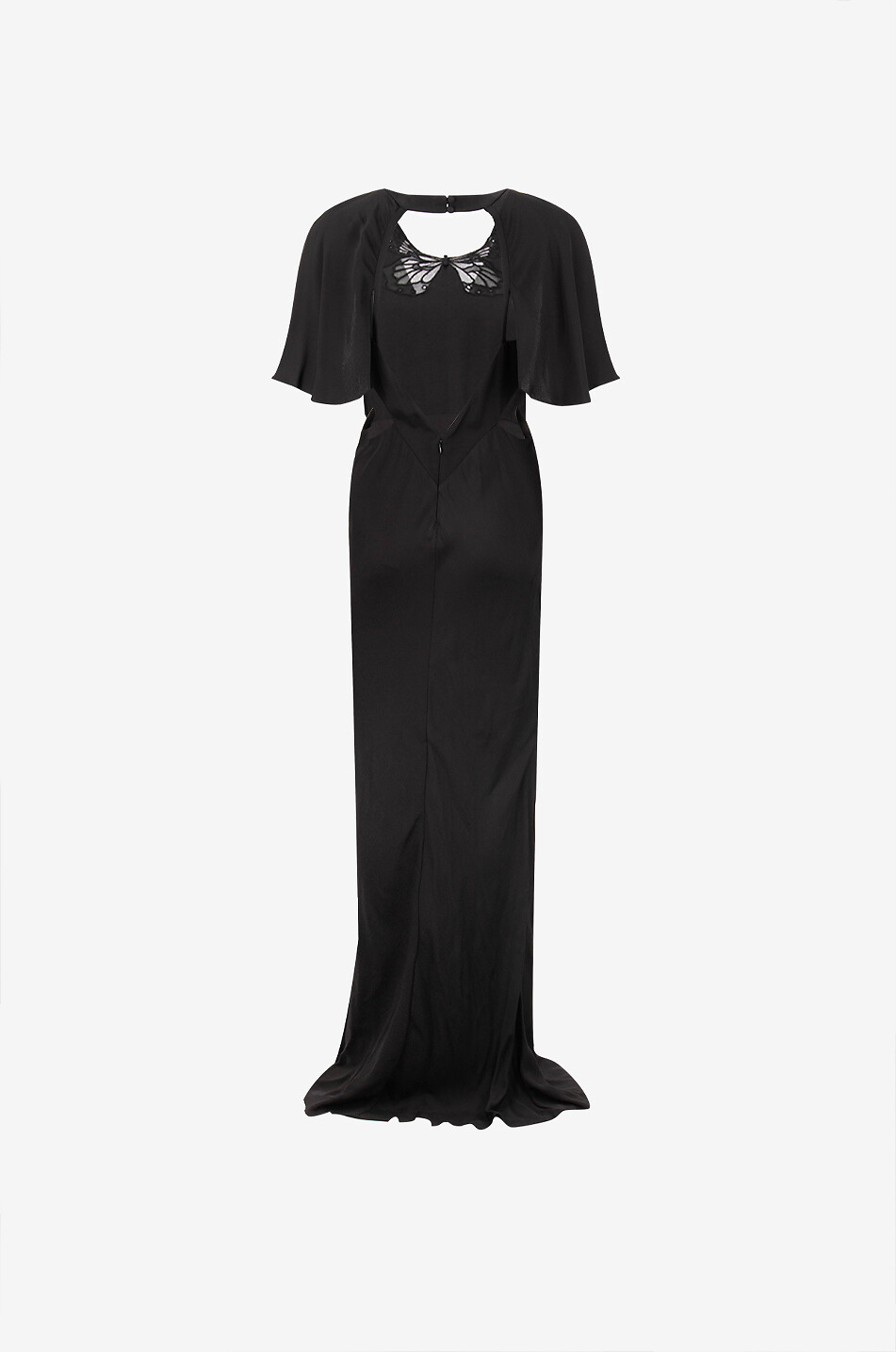 TWINSET Viscose long dress Women BLACK 2