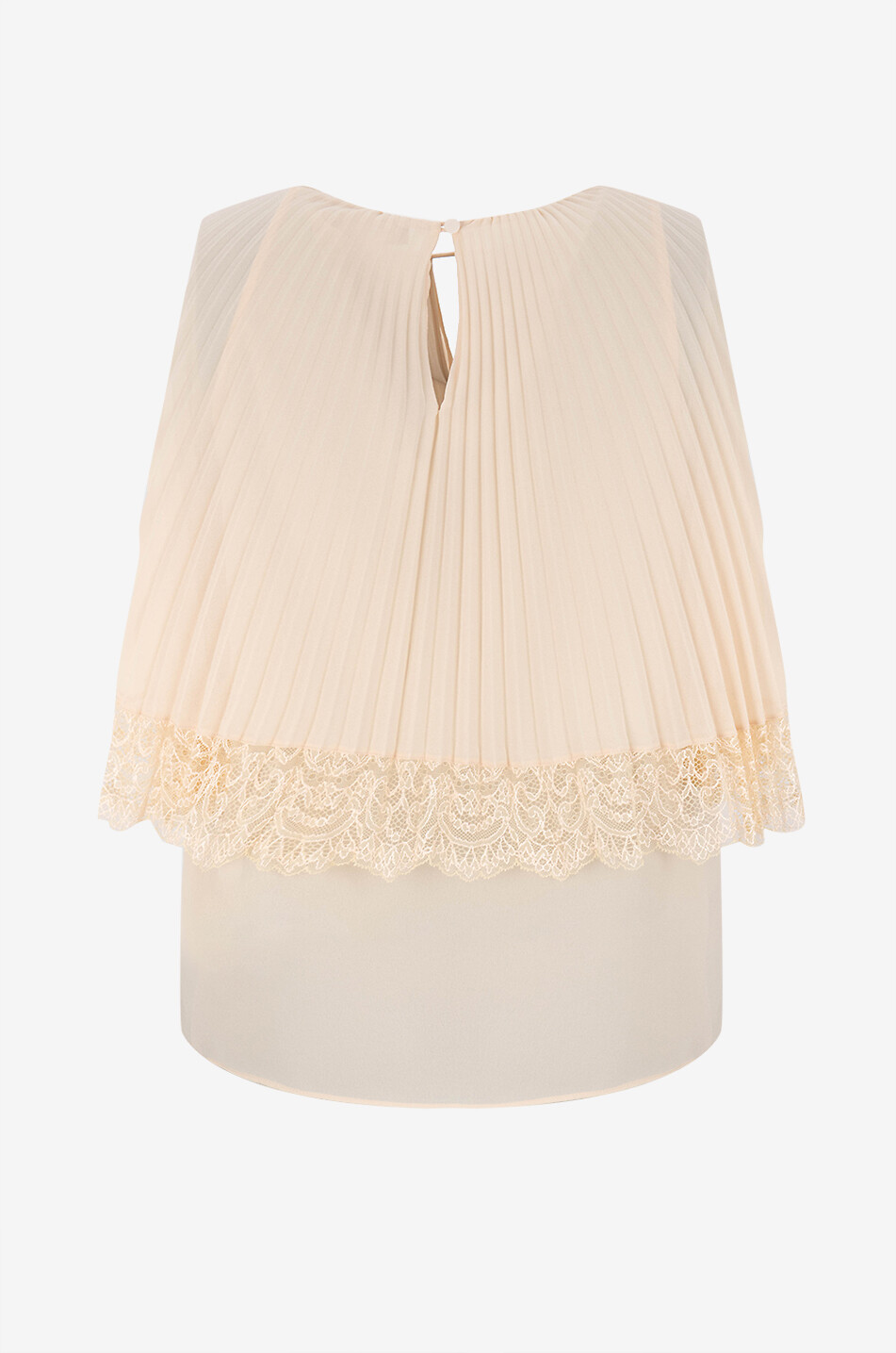 TWINSET Ärmelloses Top mit plissierter Rüsche Damen HELLROSA 2