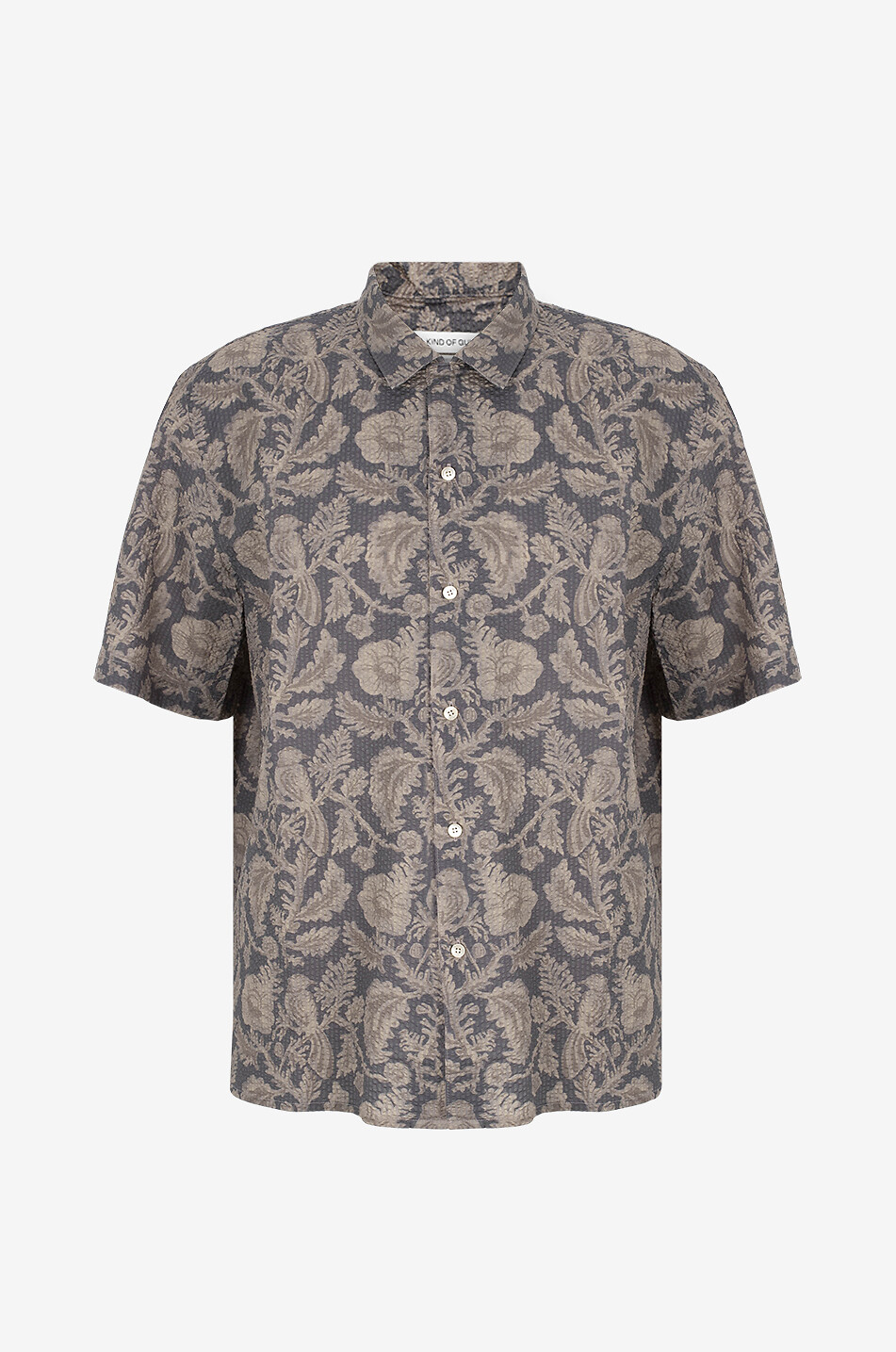 A KIND OF GUISE Gioia floral cotton short-sleeved shirt Men MULTI COLOURED 1