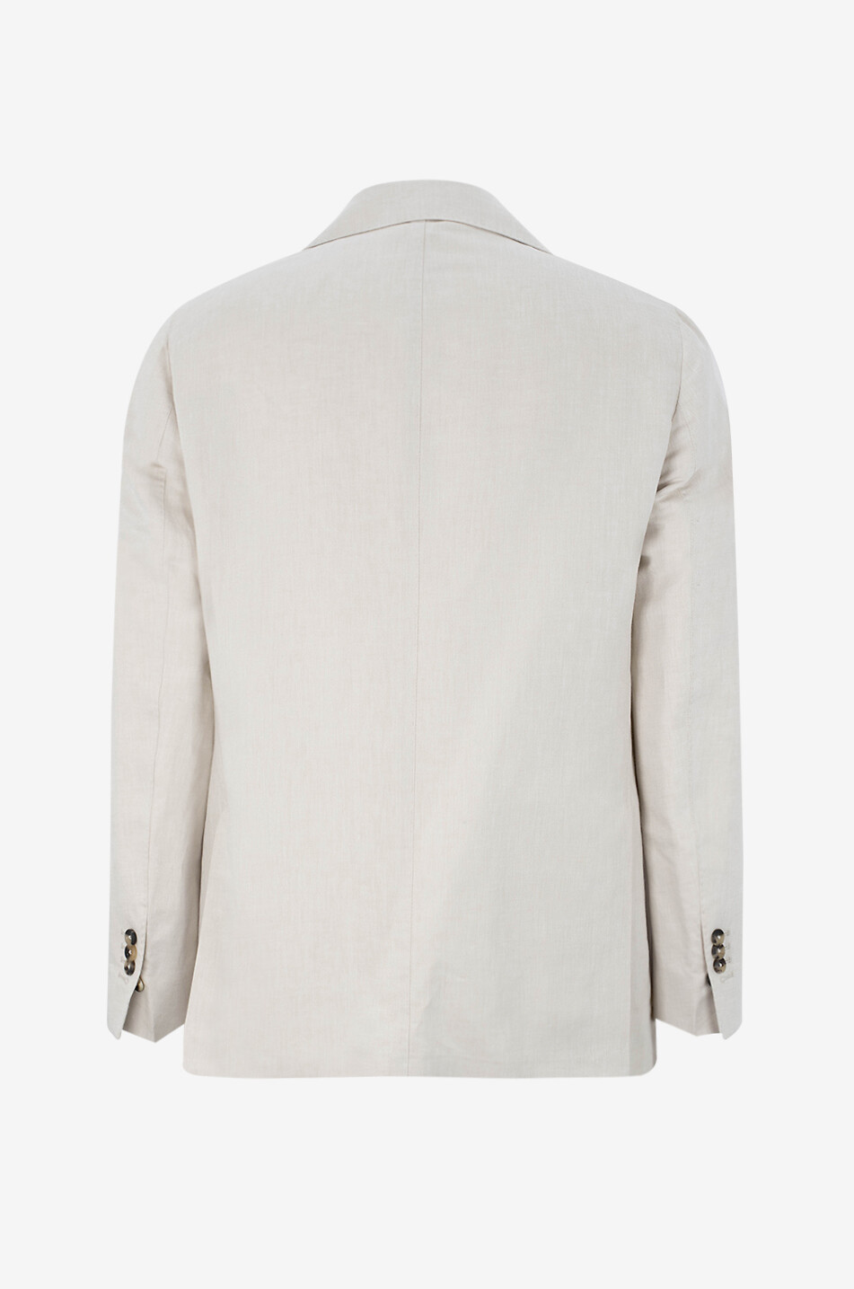 GIAMPAOLO Blazer aus Leinen und Baumwolle Gallipoli Herren Hellbeige 2
