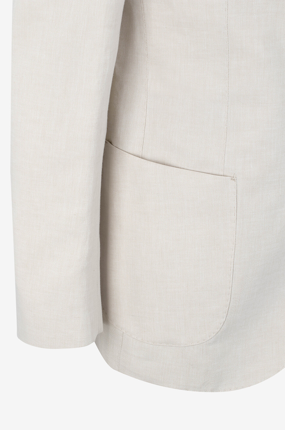 GIAMPAOLO Blazer aus Leinen und Baumwolle Gallipoli Herren Hellbeige 3