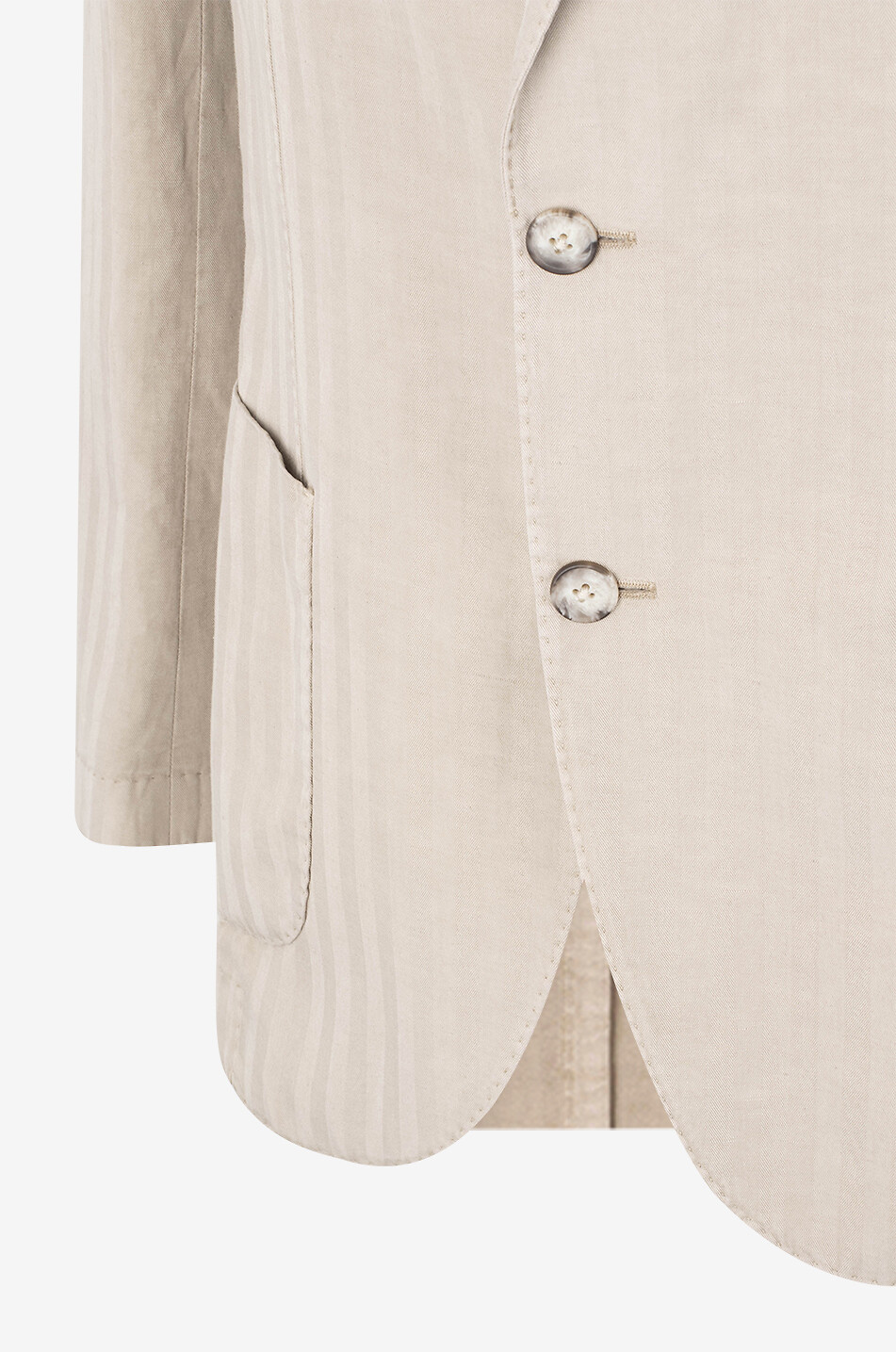 GIAMPAOLO Novoli lightweight blazer Men Light beige 3