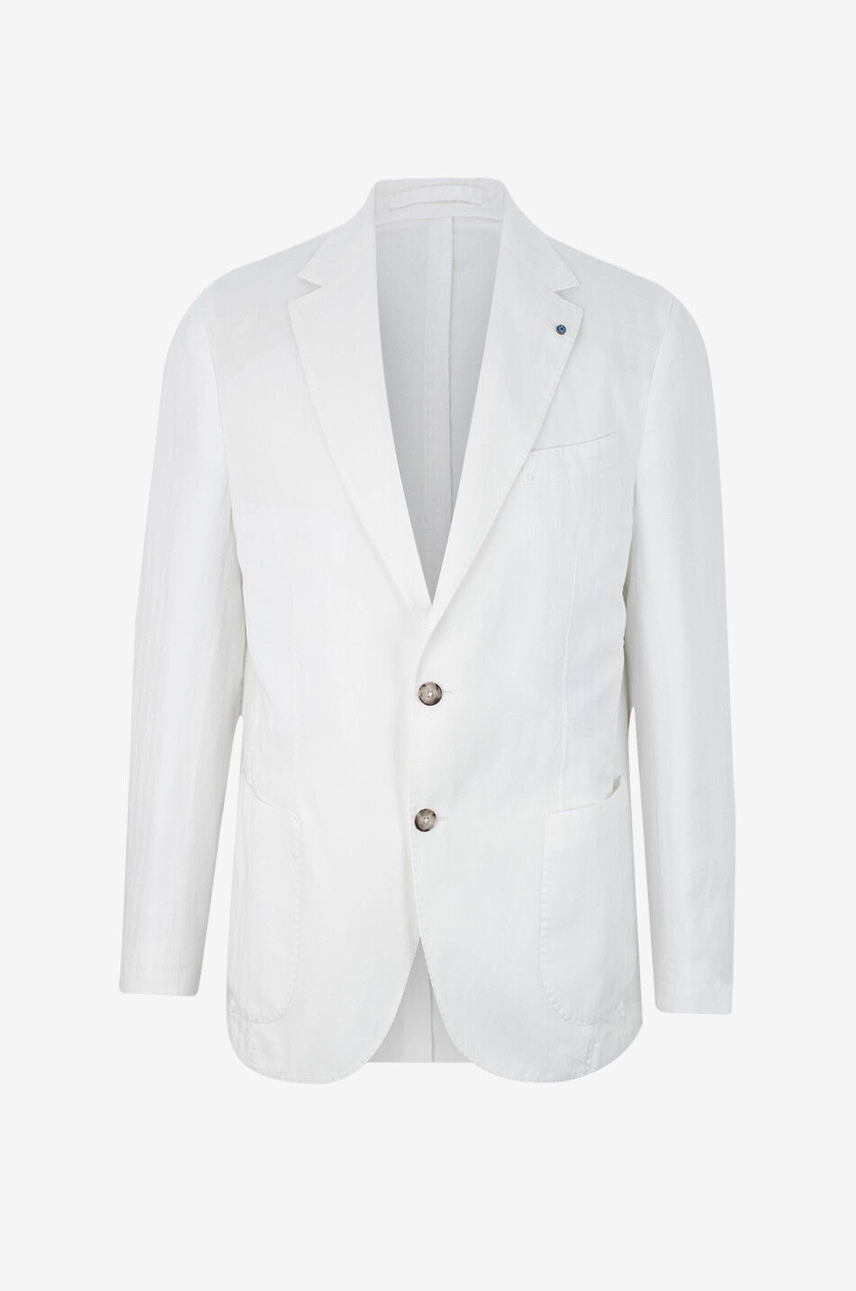 GIAMPAOLO Novoli lightweight blazer Men EGGSHELL 1