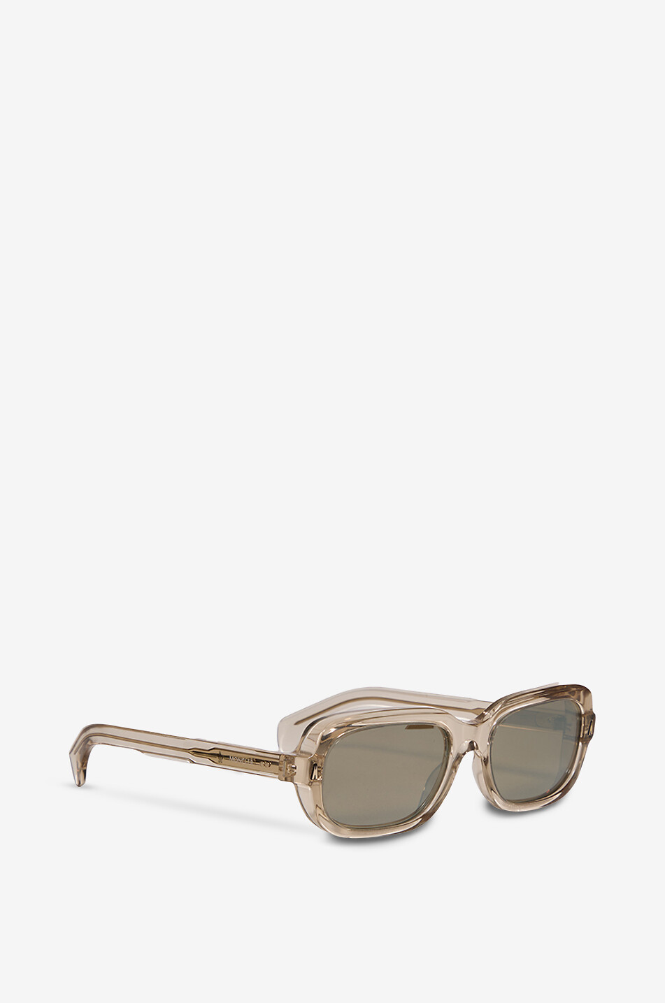 MONCLER Lunettes de soleil rectangulaires en acétate Suntrap Femme DORE 3