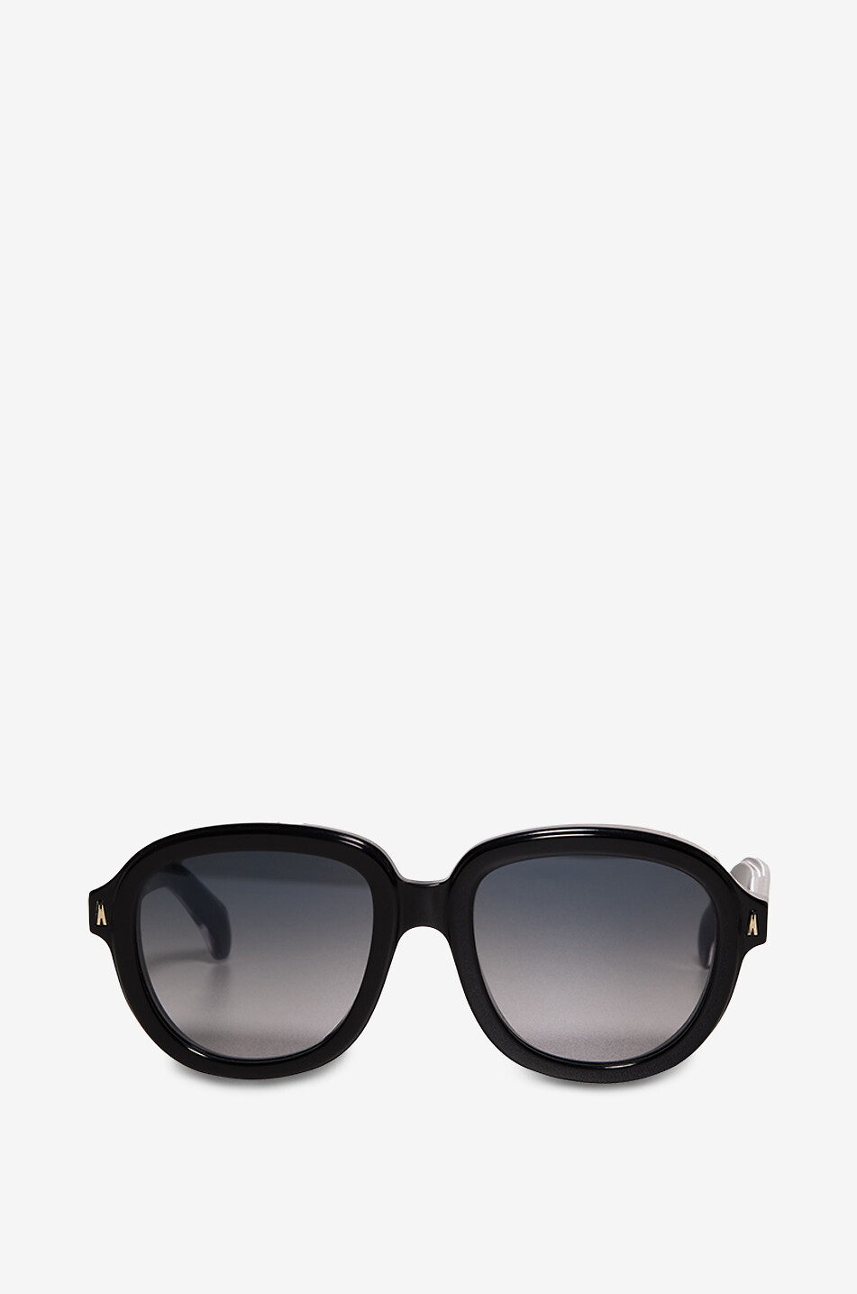 MONCLER Rechteckige Sonnenbrille aus Acetat Suntrap Damen SCHWARZ 1