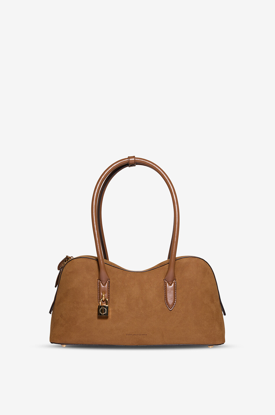STELLA McCARTNEY Ryder faux suede shoulder bag Women BROWN 1