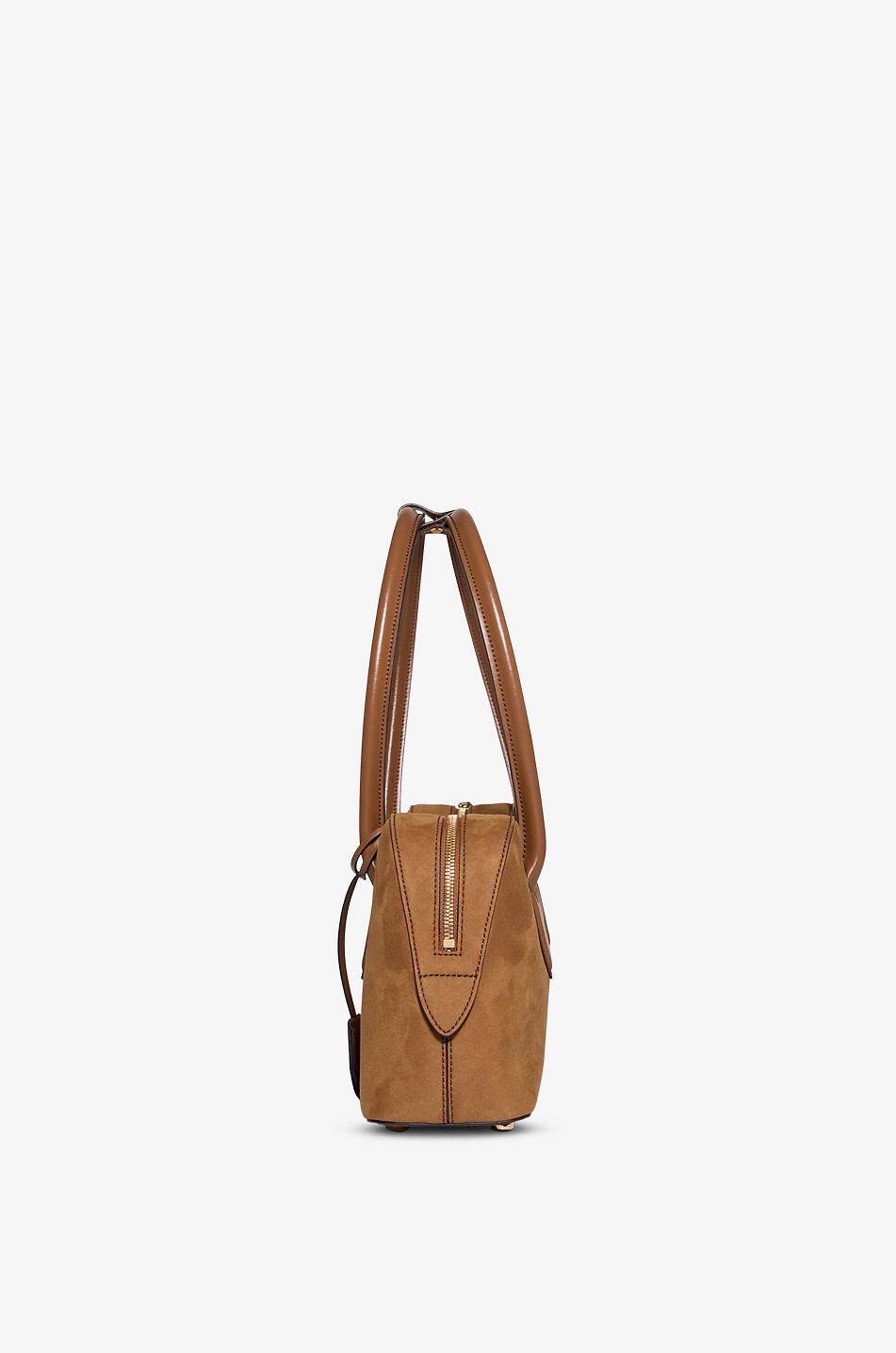 STELLA McCARTNEY Ryder faux suede shoulder bag Women BROWN 4