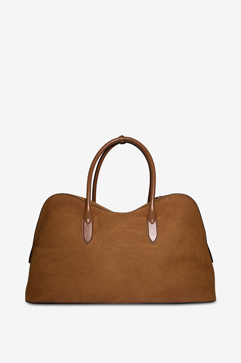 STELLA McCARTNEY Ryder vegan suede travel bag Women BROWN 3