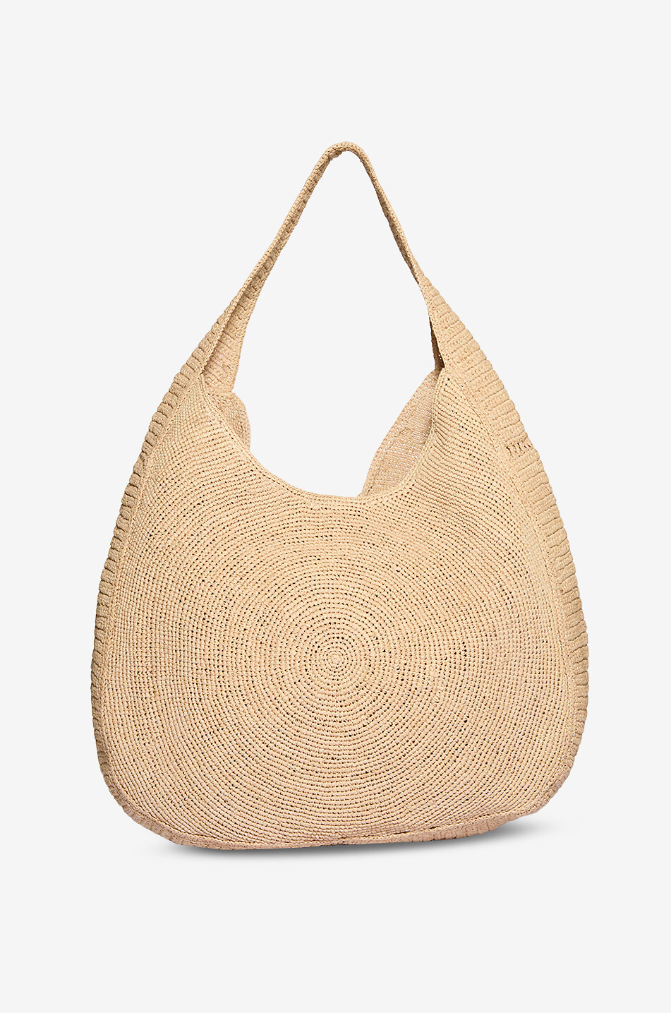 STELLA McCARTNEY Shopper aus geflochtenem Bast Stella Logo Damen BEIGE 3