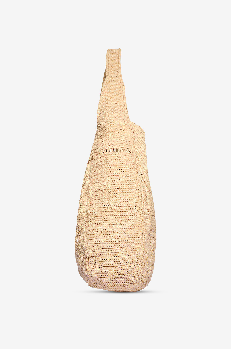 STELLA McCARTNEY Shopper aus geflochtenem Bast Stella Logo Damen BEIGE 4