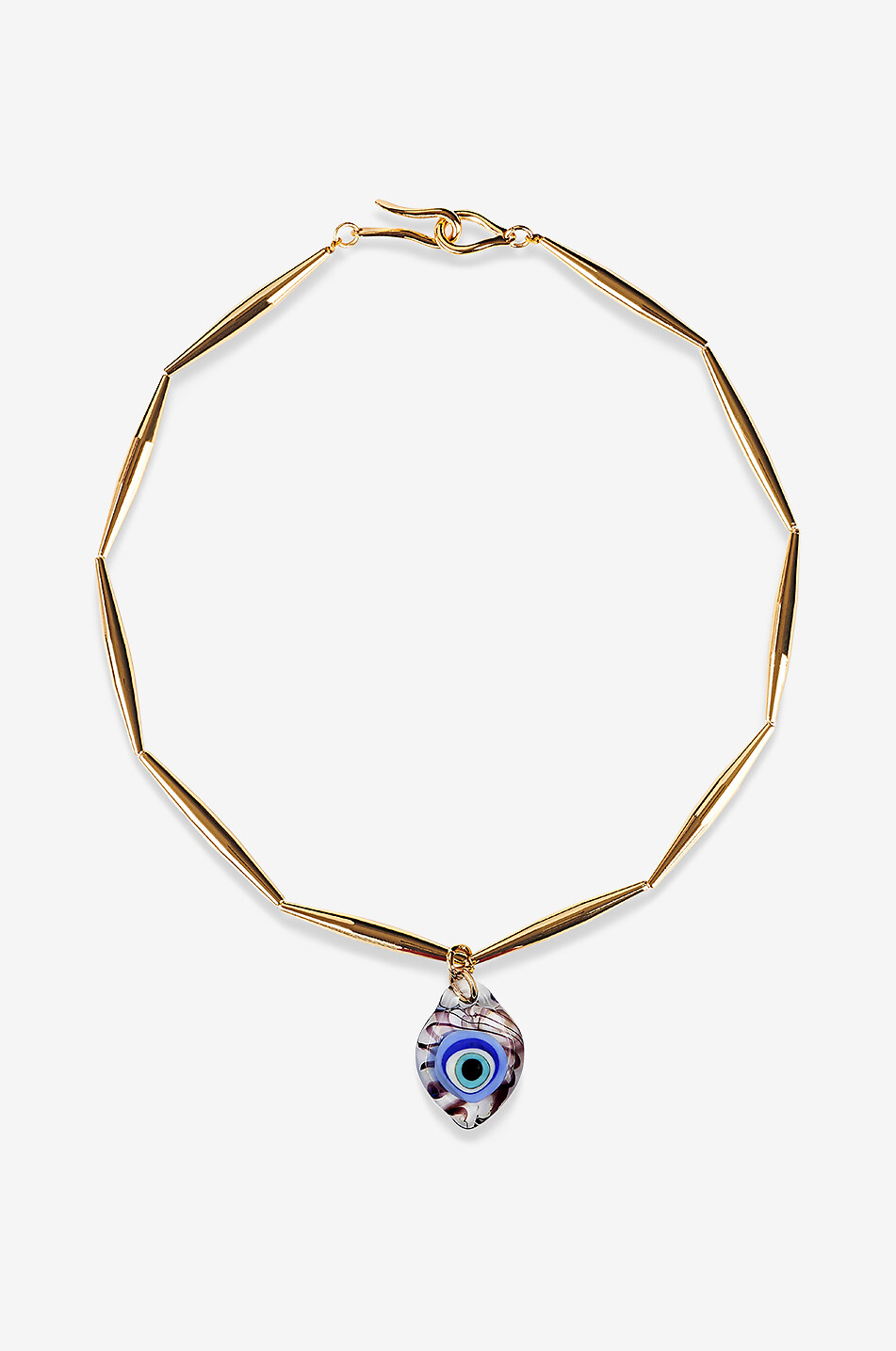 TOHUM Collier ras du cou doré Lumia Evil Eye Femme MULTICOLORE 1