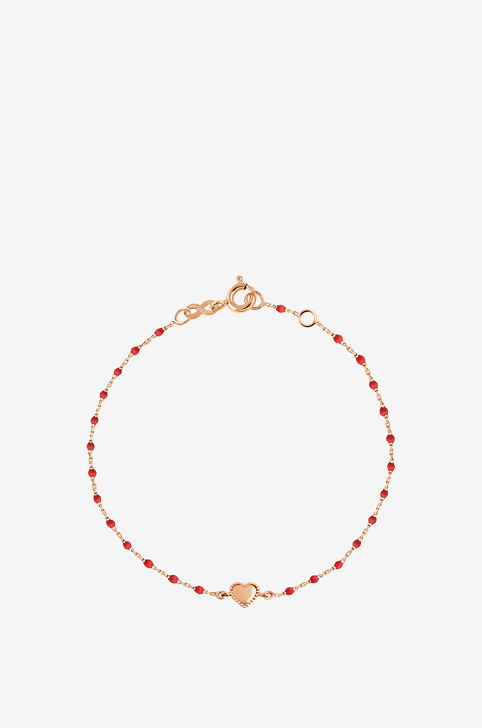 Roségold-Armband Lucky Coeur Coquelicot