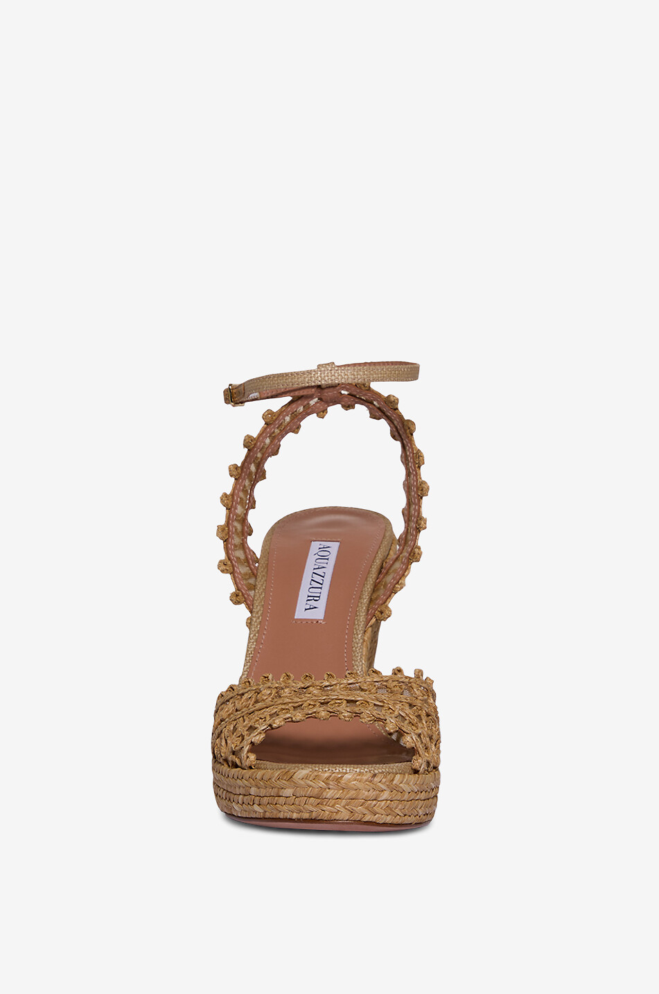 Kahlo 105 raffia wedge espadrilles