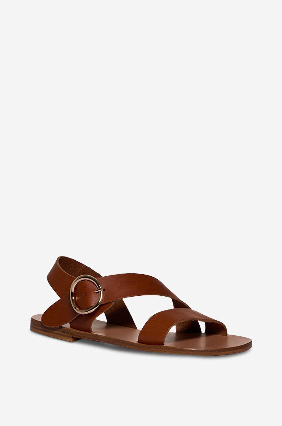 Nus-pieds en cuir