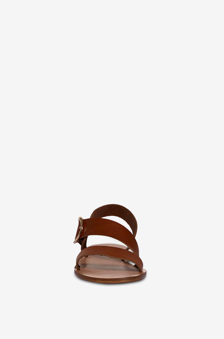 Nus-pieds en cuir