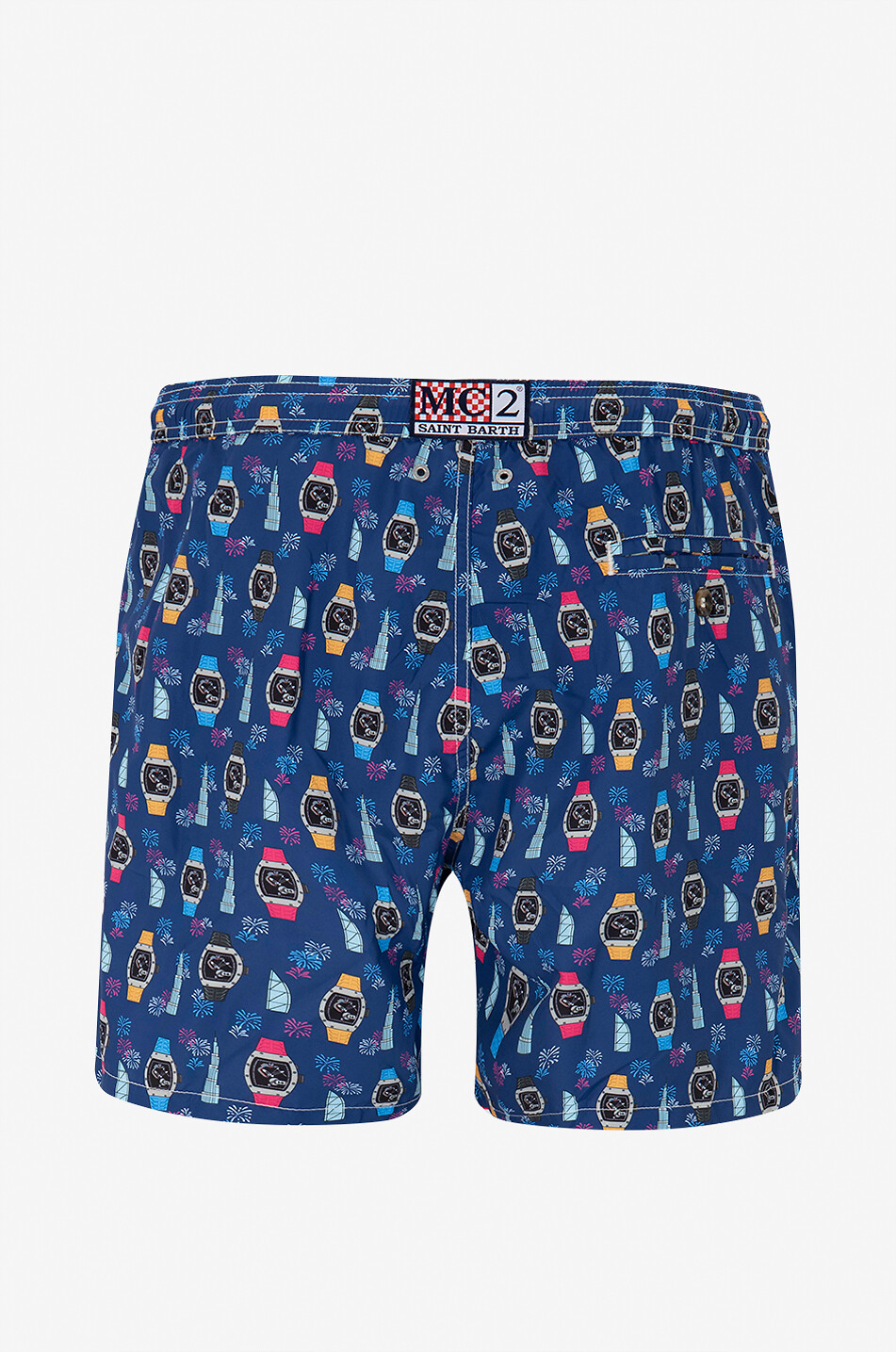 MC2 SAINT BARTH Lighting Micro Fantasy swim shorts Men DARK BLUE 2