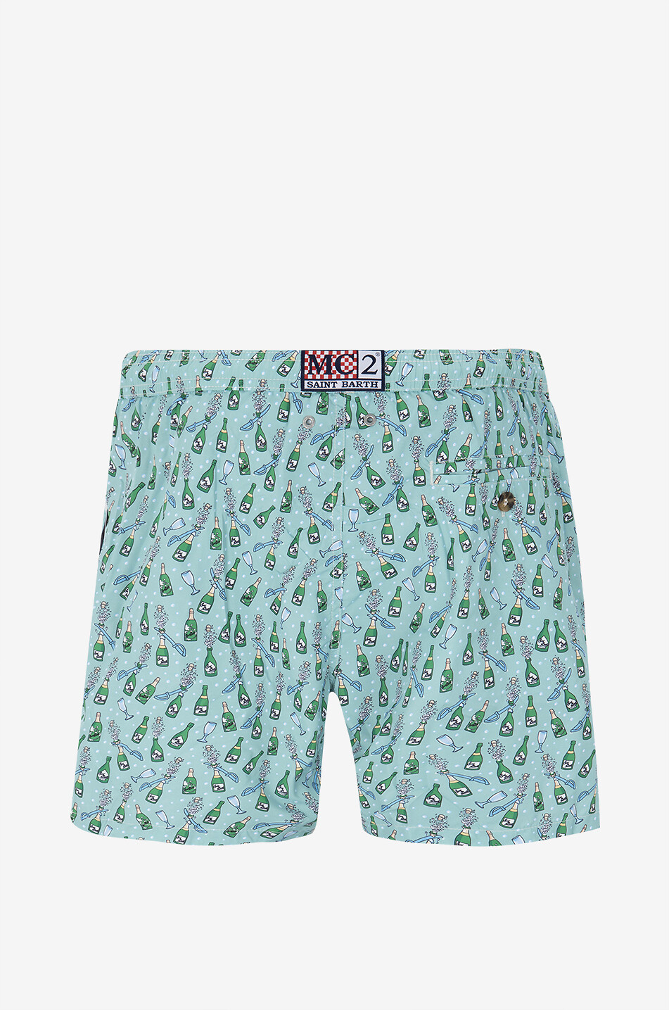 MC2 SAINT BARTH Lighting Micro Fantasy swim shorts Men GREEN 2