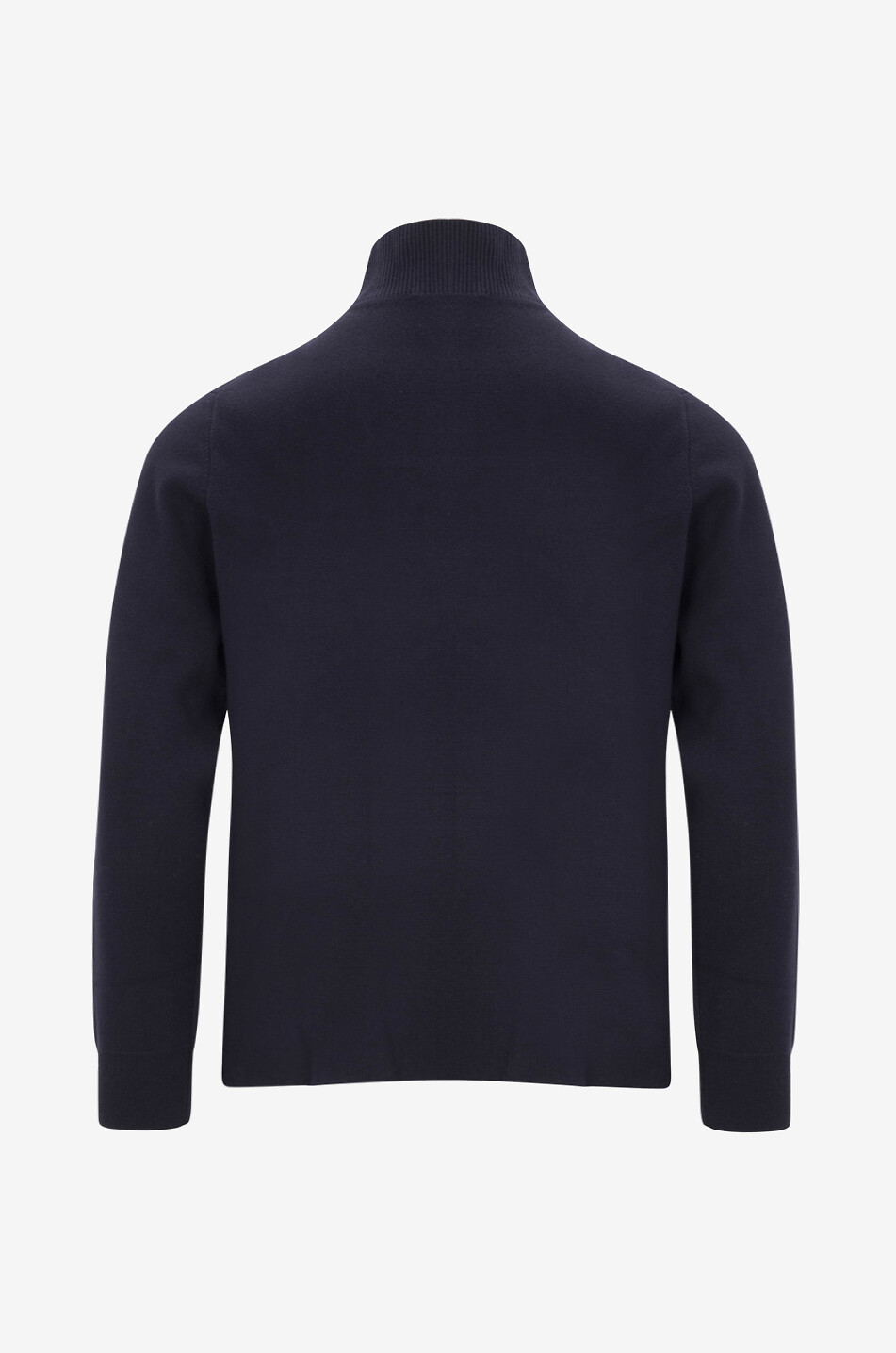 Pullover mit Stehkragen aus Wolle und Baumwolle Arild
