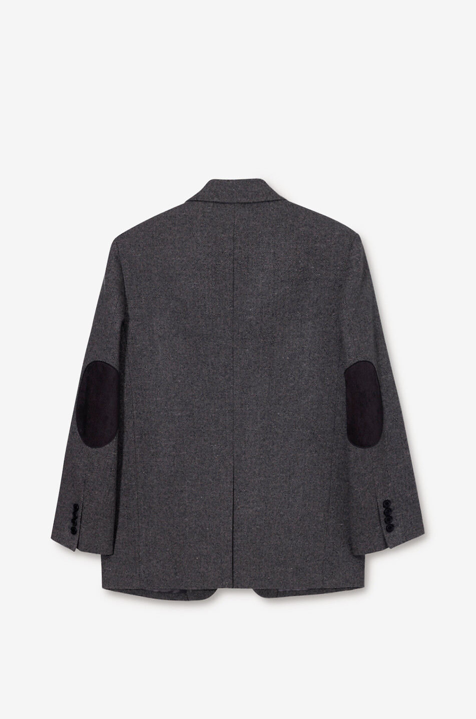 DUNST Wool blazer Women DARK GREY 2