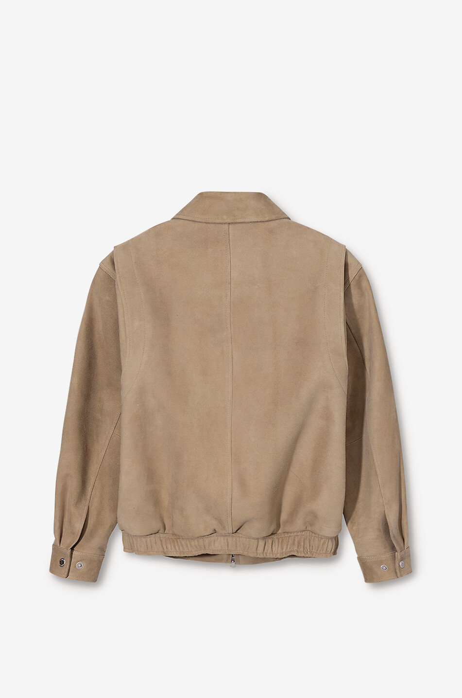 DUNST Blouson en cuir de chèvre Femme BEIGE 2