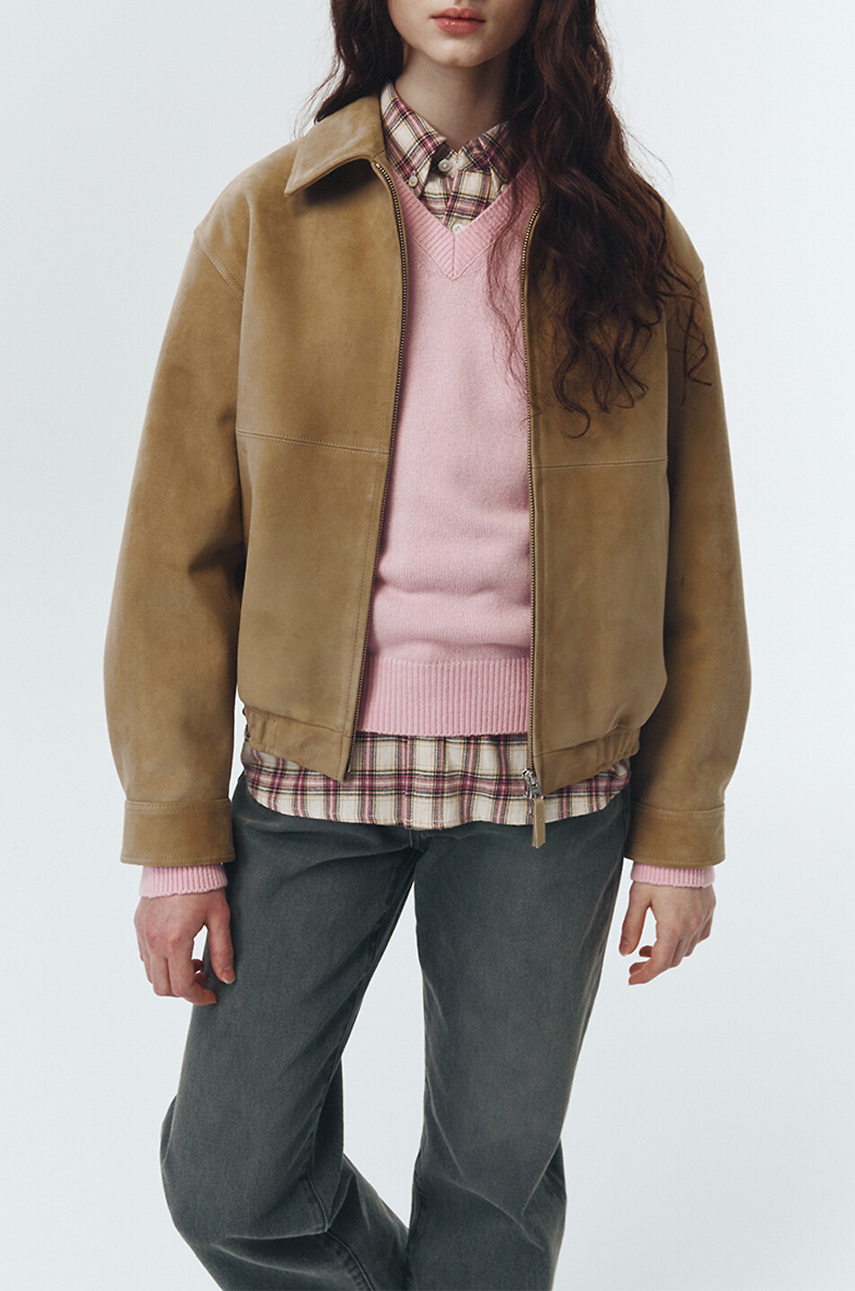 DUNST Blouson en cuir de chèvre Femme BEIGE 4