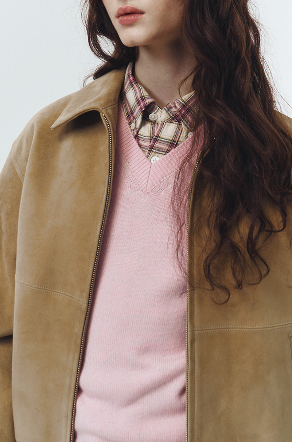 DUNST Blouson en cuir de chèvre Femme BEIGE 8