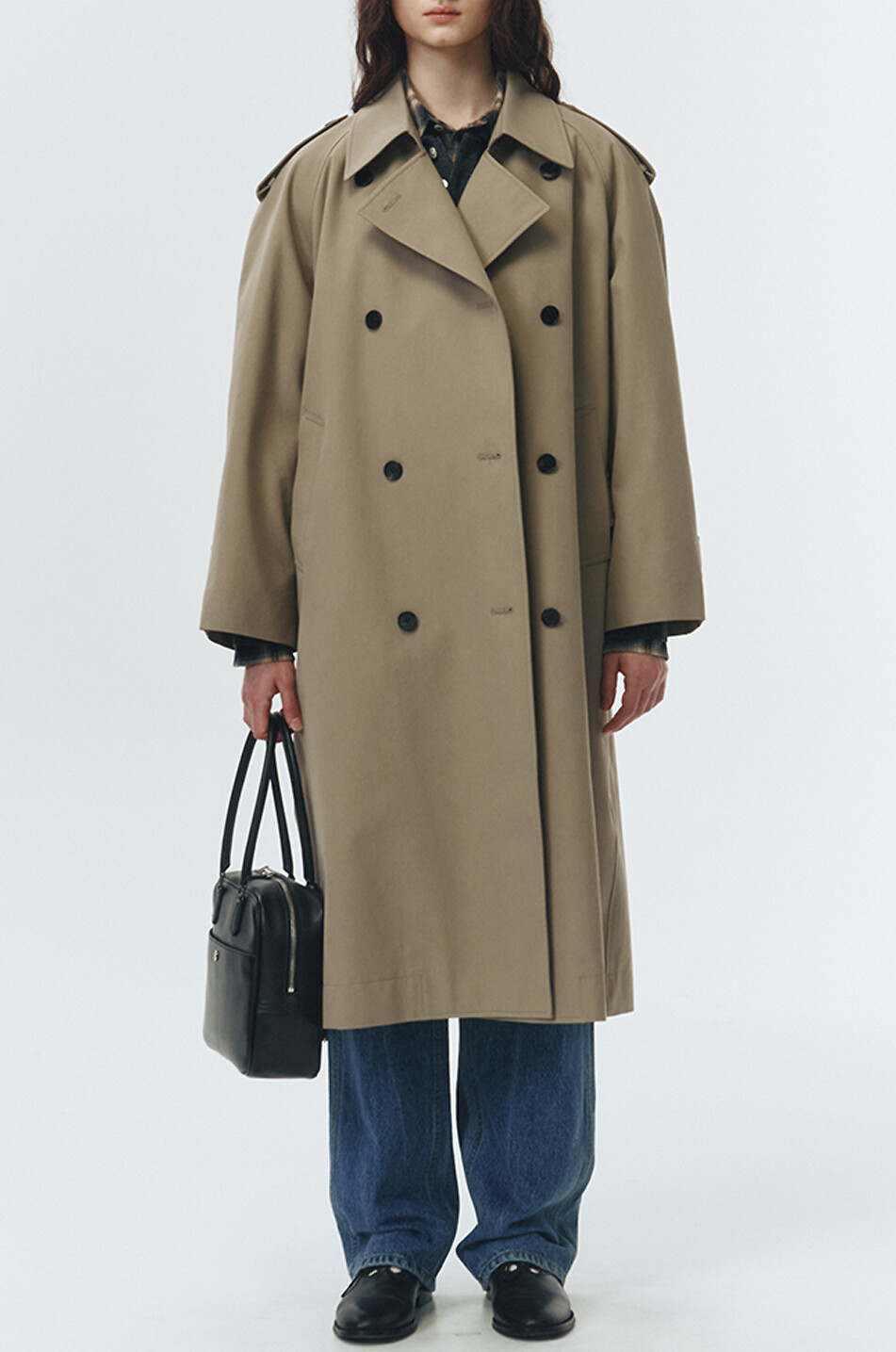 DUNST Trench en coton Femme BEIGE 3