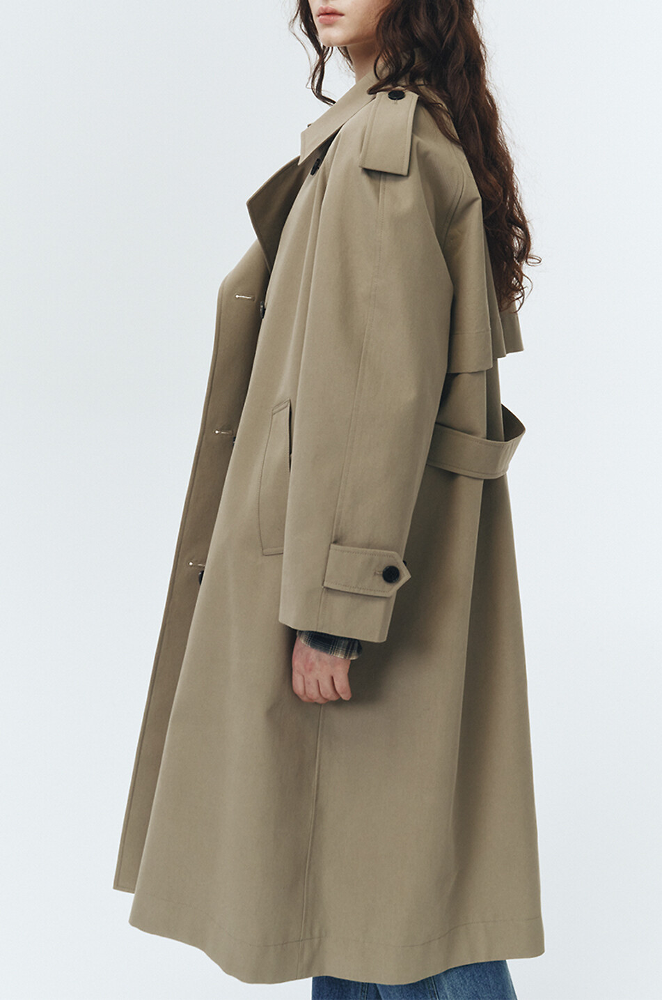 DUNST Trench en coton Femme BEIGE 4