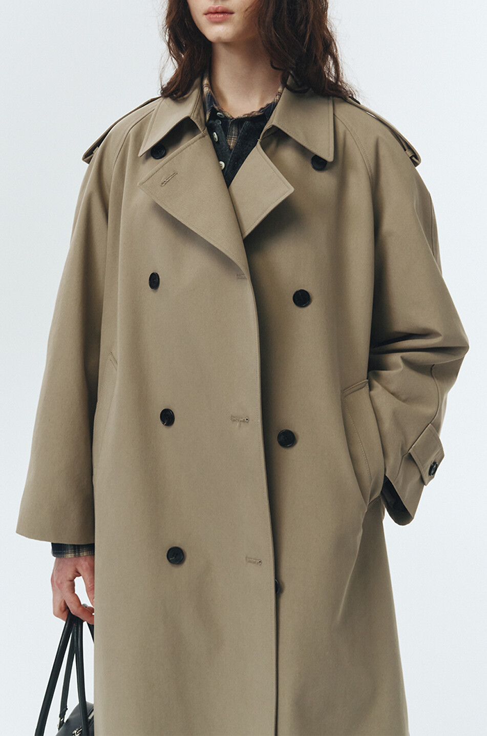 DUNST Trench en coton Femme BEIGE 7
