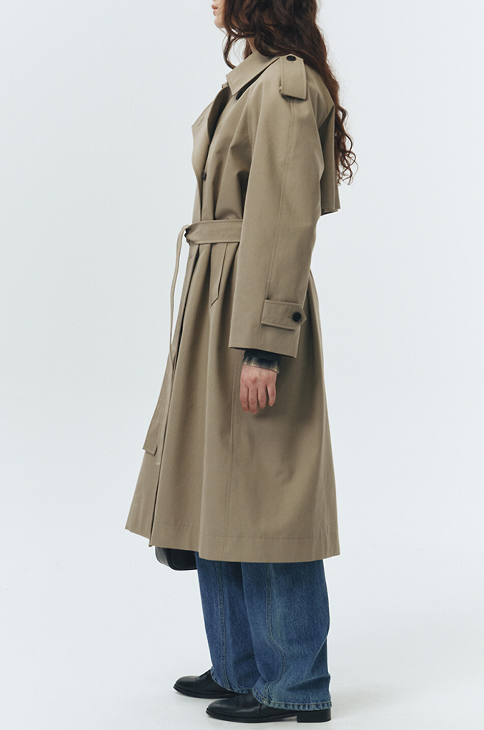 DUNST Trench en coton Femme BEIGE 8