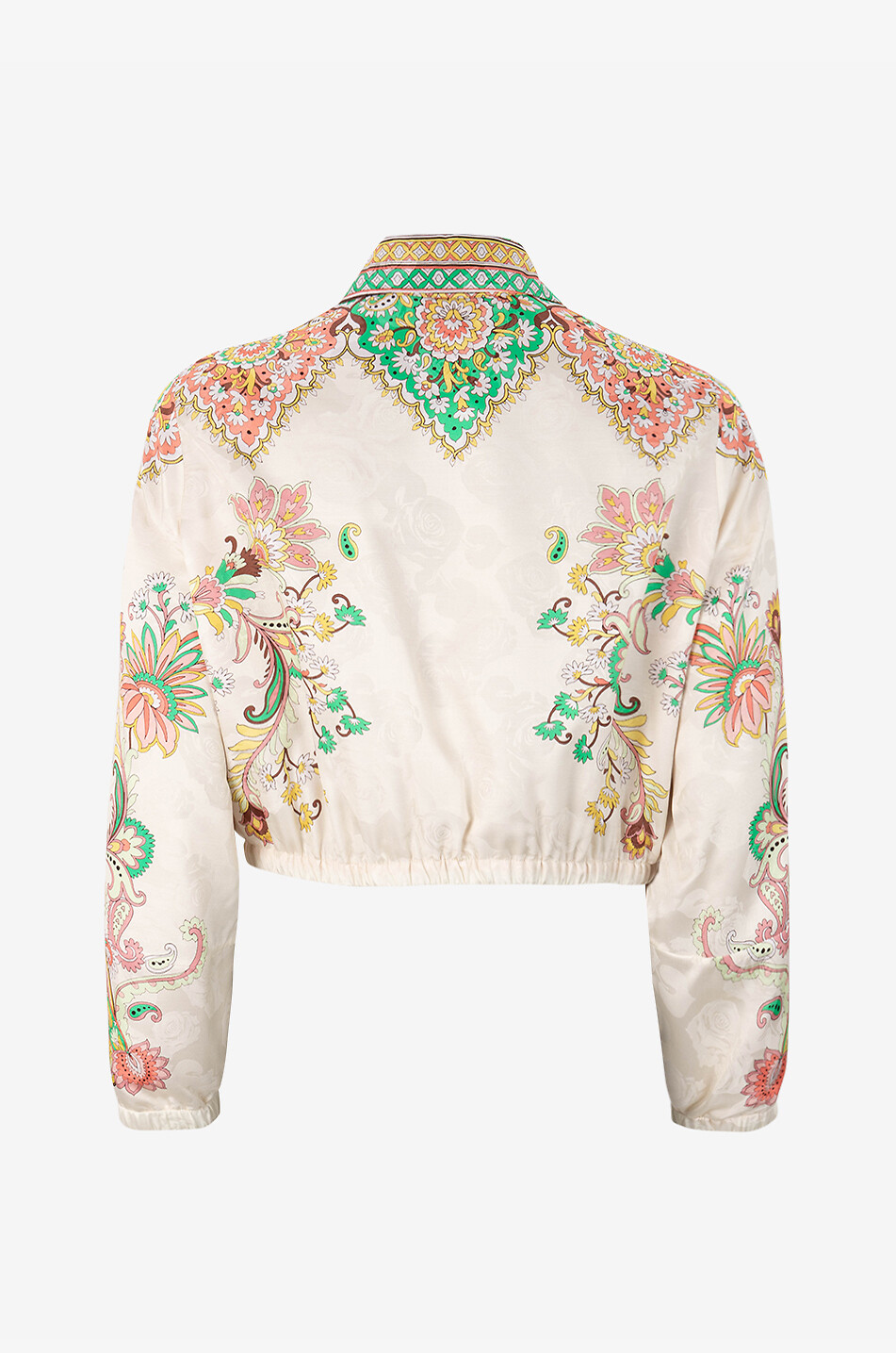 ETRO Floral Paisley printed rose jacquard bomber jacket Women MULTI COLOURED 2