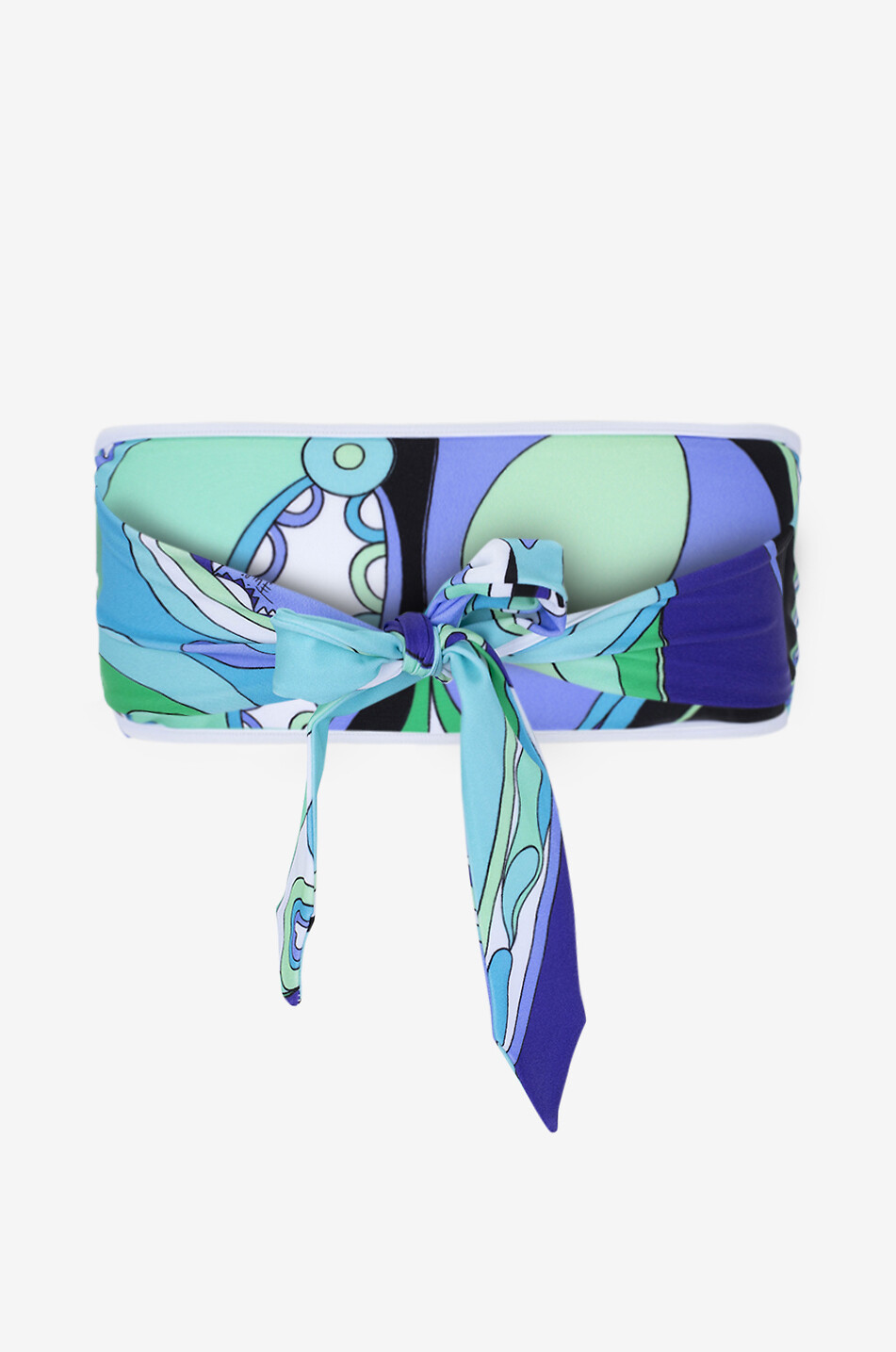 PUCCI Haut de bikini bandeau Orchidee Femme VERT 2