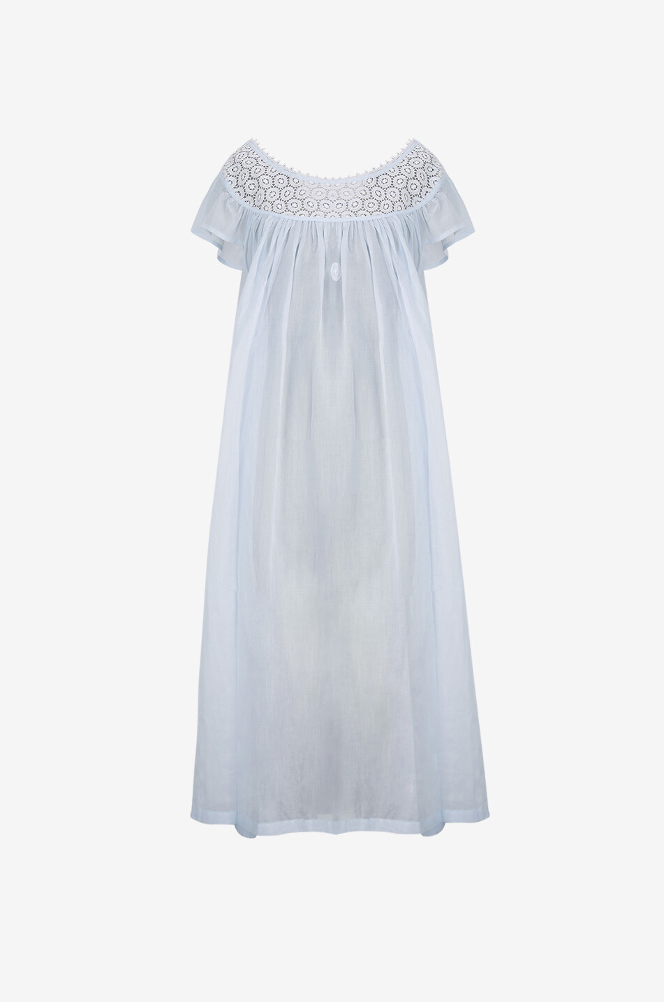 CELESTINE Chemise de nuit en coton Antonia Femme BLEU CLAIR 1