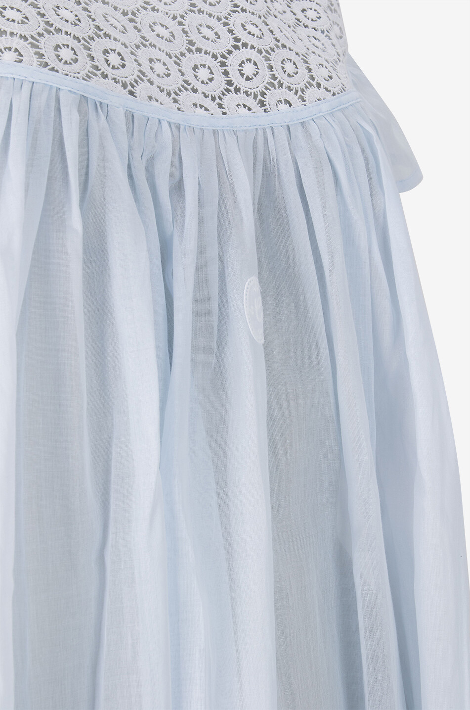 CELESTINE Chemise de nuit en coton Antonia Femme BLEU CLAIR 3