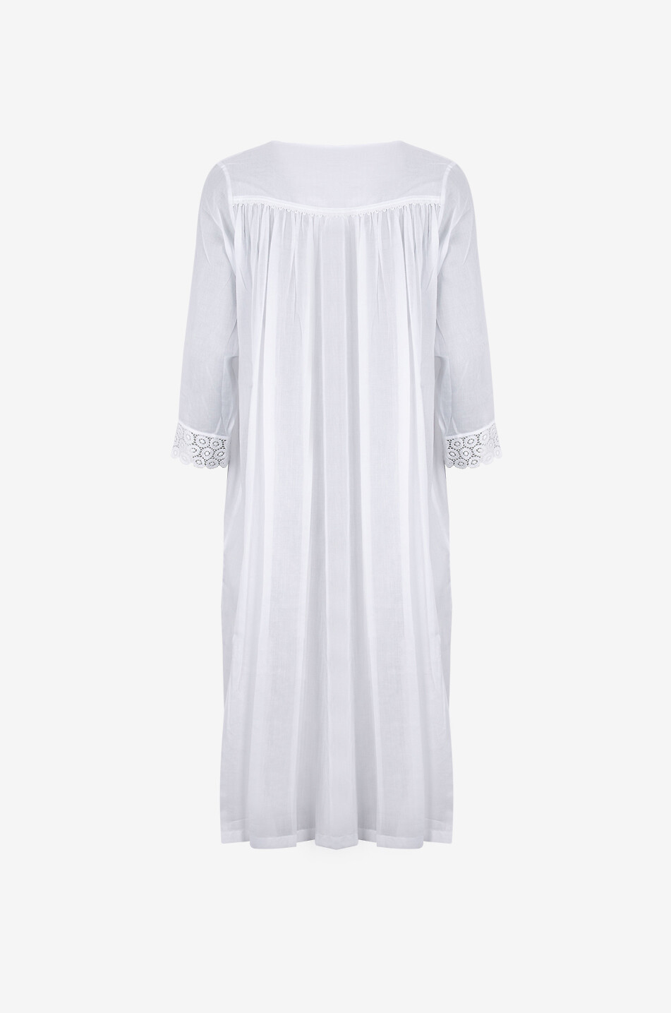 CELESTINE Chemise de nuit en coton Antonia Femme BLANC 2