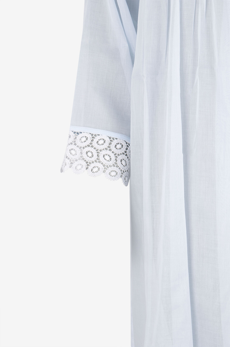 CELESTINE Chemise de nuit en coton Antonia Femme BLEU CLAIR 8
