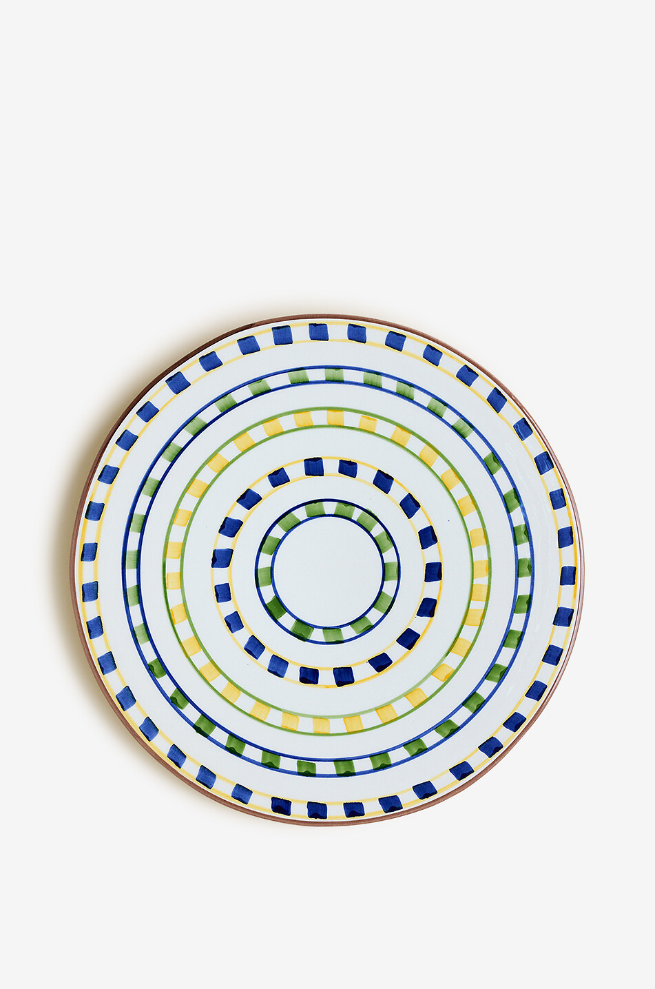TRESSE PARIS Lipia ceramic dinner plate Home MULTI COLOURED 1
