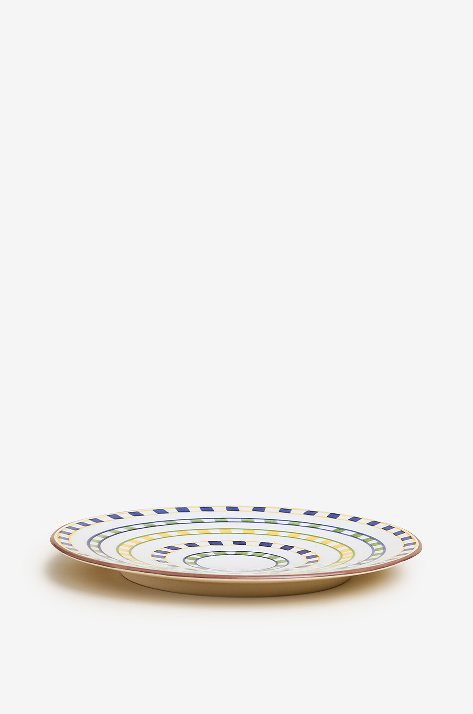 TRESSE PARIS Lipia ceramic dinner plate Home MULTI COLOURED 2