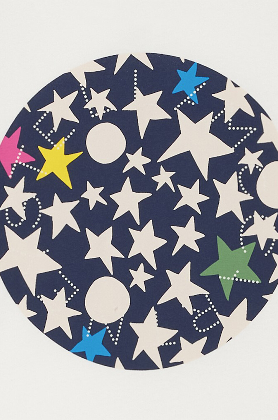 STELLA McCARTNEY KID Star girls' organic cotton T-shirt Girl WHITE 2