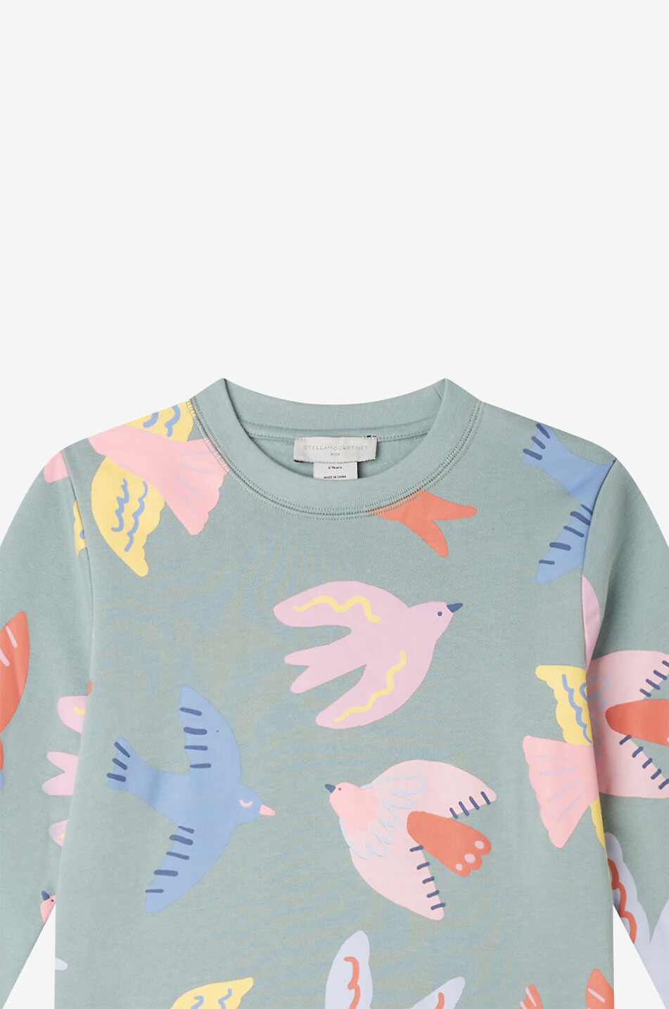 STELLA McCARTNEY KIDS Sweat-shirt à col rond fille Dove Fille BLEU CLAIR 2