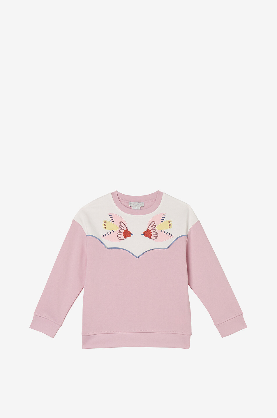 Sweat-shirt à empiècement fille Dove