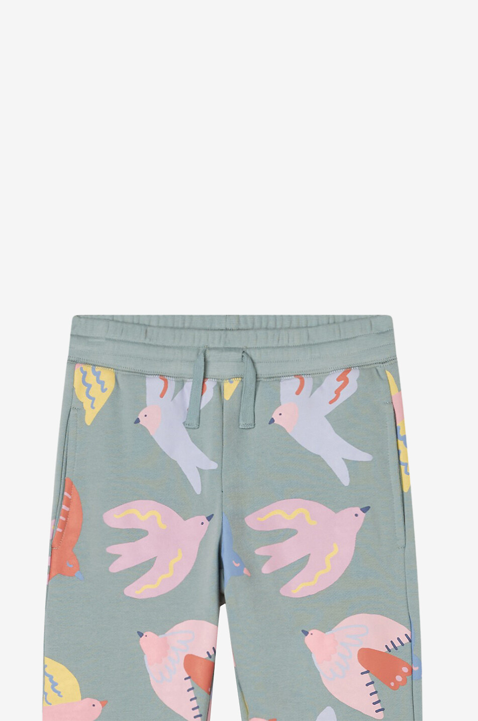 STELLA McCARTNEY KID Pantalon de jogging fille en molleton Dove Fille BLEU CLAIR 2