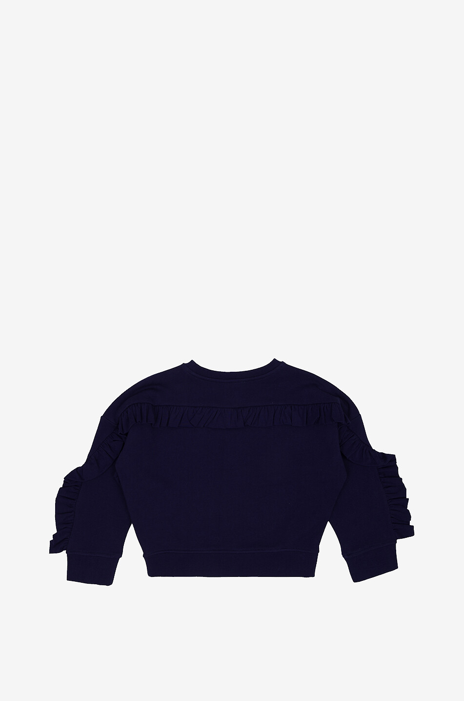 STELLA McCARTNEY KIDS Sweat-shirt à volants fille Swan Fille BLEU FONCE 2