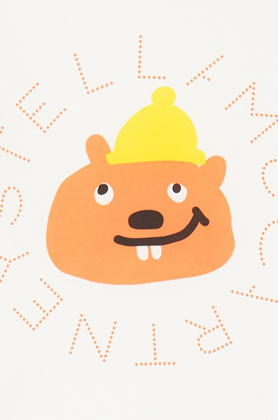 STELLA McCARTNEY KID T-shirt garçon en jersey à imprimé Squirrel Garçon BLANC 2